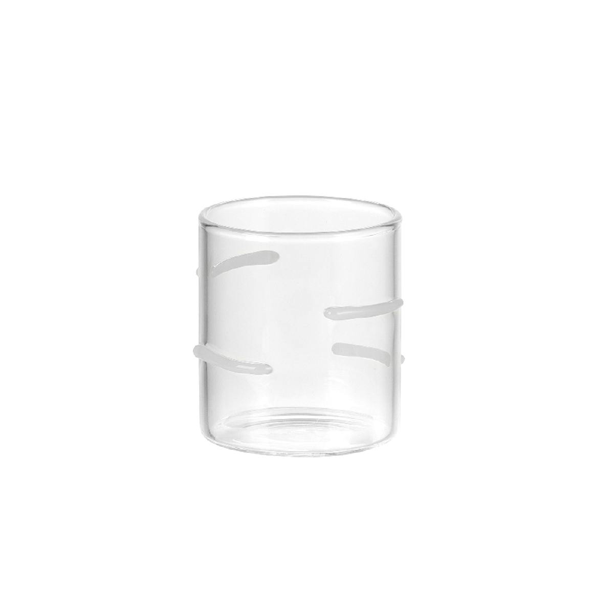 Set of 4 liqueurs Ø 5.6 x h 5.5 cm - Lignes