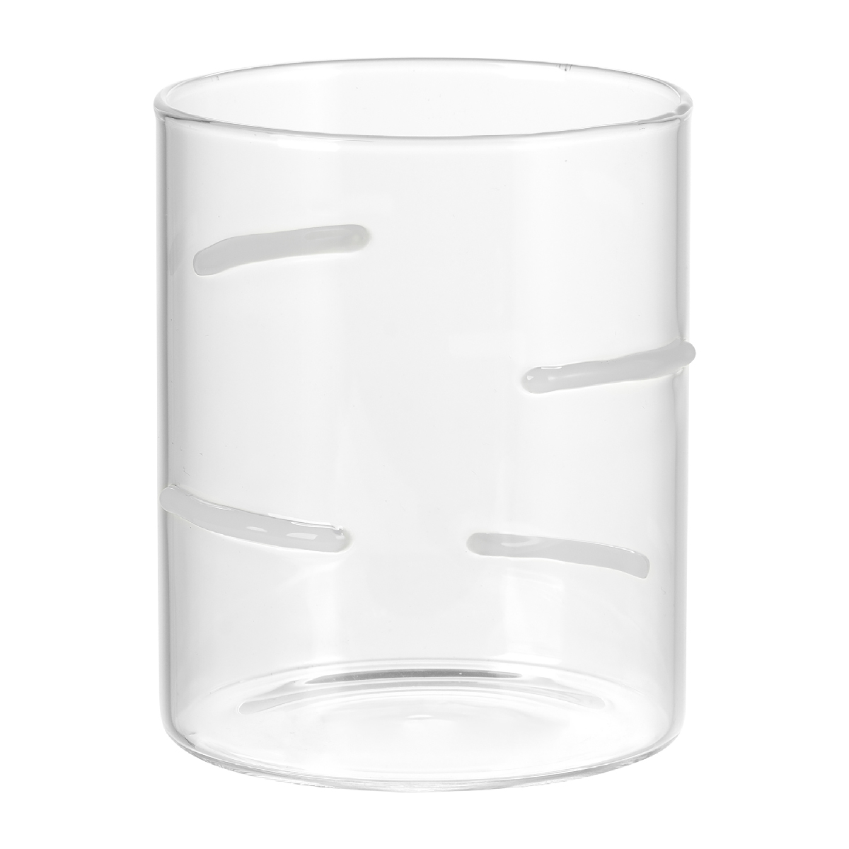 Set of 4 tumblers Ø 8 x h 9.5 cm - Lignes