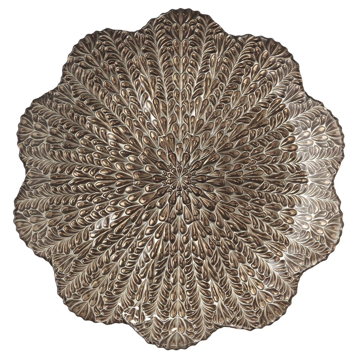 Glass panettone plate Ø 28 cm - Blé