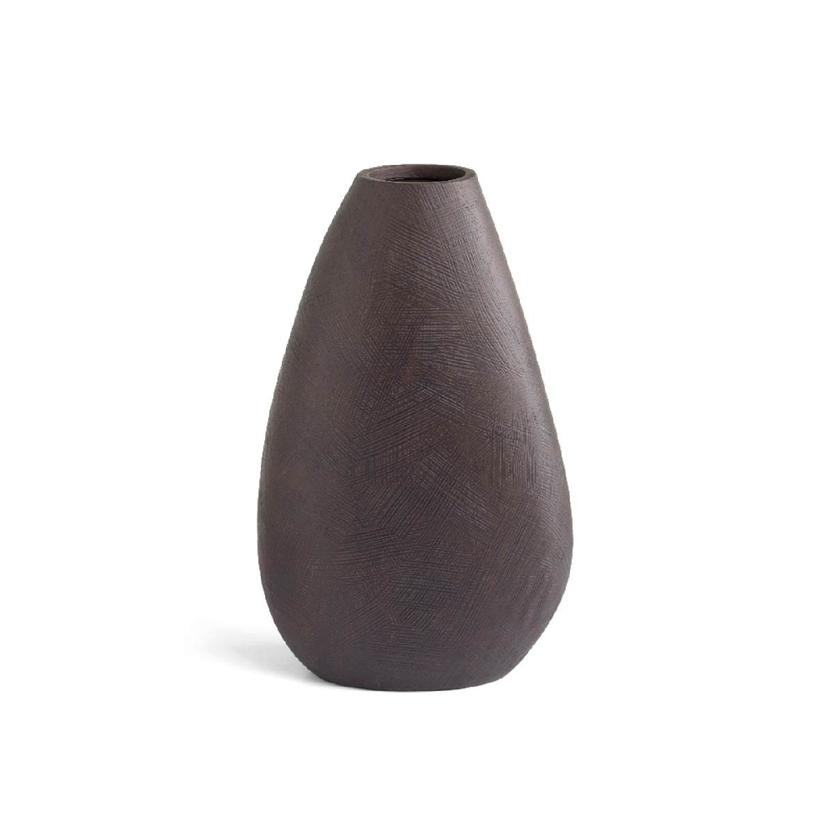 Vase With Relief Finish - Afrique