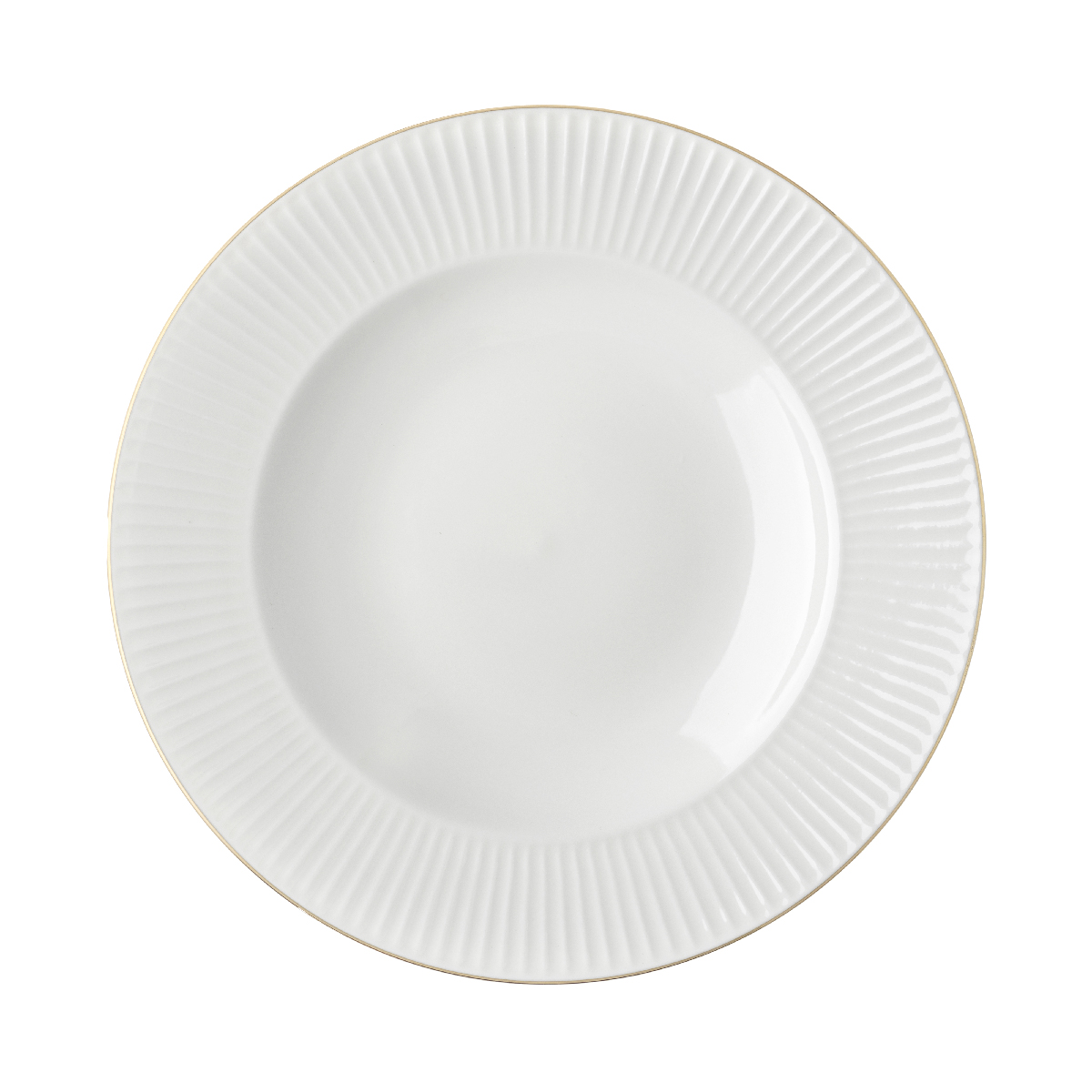 Piatto fondo - confezione 6 pz Ø 22 cm - Plissè
