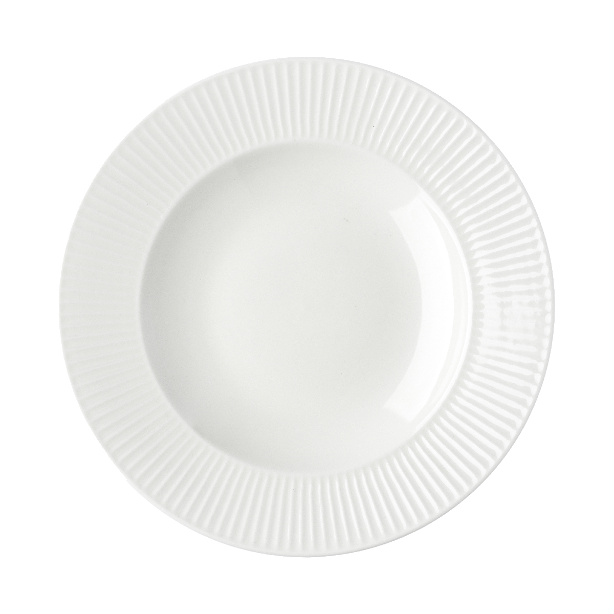 Deep plate - pack of 6 pcs Ø 22 cm - Plissè