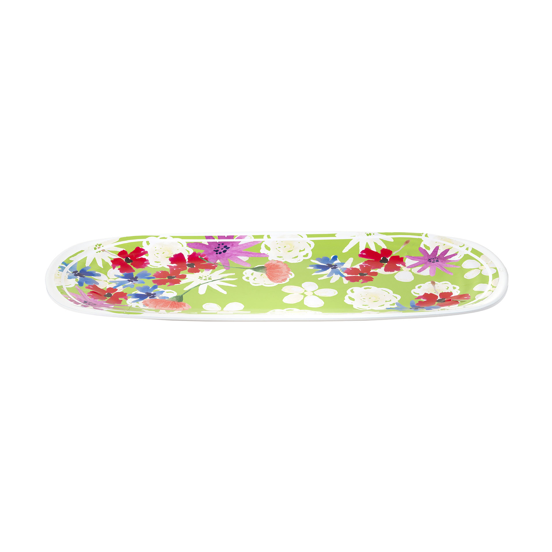 Oval serving plate 38 x 15 x h 1.6 cm - Floreal