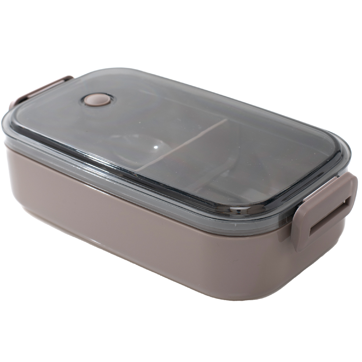 Lunch box with cutlery, in ABS 21.5 x 11.5 x h 6 cm - Subway