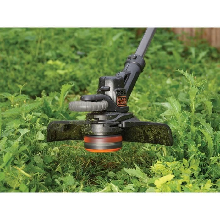 Black & Decker Powercommand Akku-Kabelschneider, 18 V, kabellos, 30 cm — 4 Ah — 1 Batterie — 1 Rolle mit 10 m 1,6 mm Kabel — 1 Ladegerät