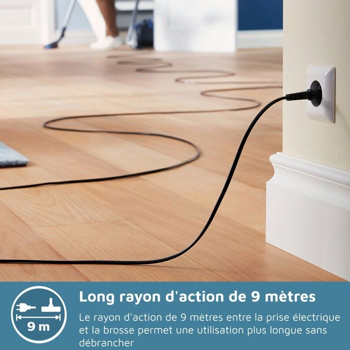 Philips XB2122/09 Series 2000 Series Security — 850 W — PoweryClone 4 — 77 dB — weiß und blau