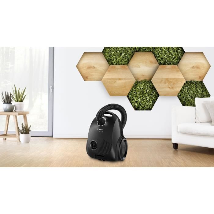 BOSCH GL20S Schwarz - Beutelstaubsauger - 600 W - Schallpegel 80 dB