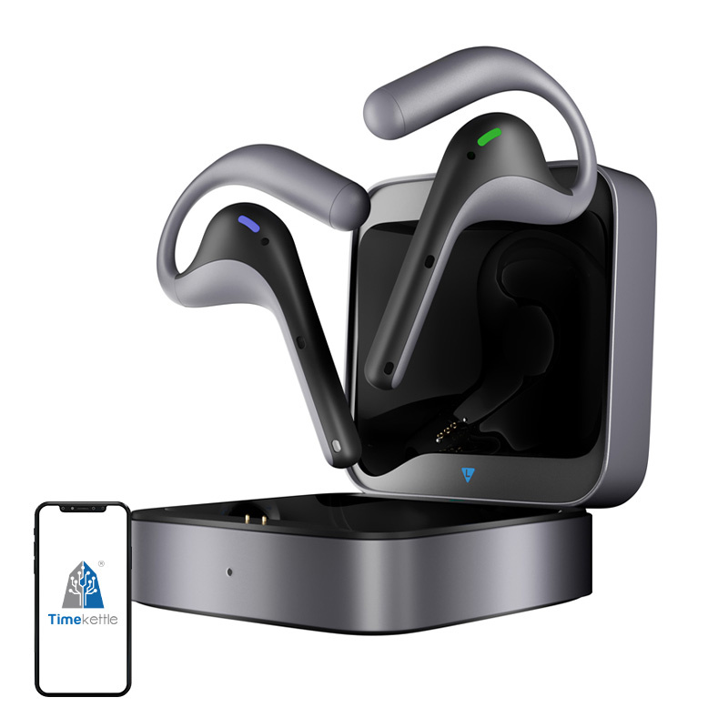 Auricolari Traduttore TIMEKETTLE W4 Pro - Tecnologia di Traduzione Istantanea per Viaggi e Lavoro