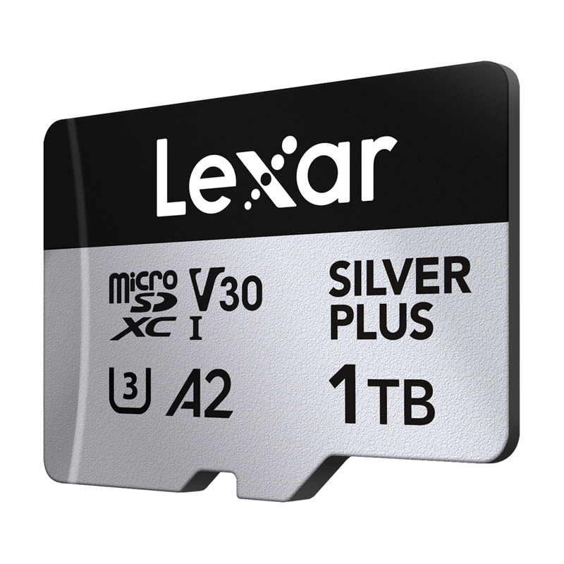 Lexar High-Performance Silver Plus microSDXC 1TB memory card + adapter