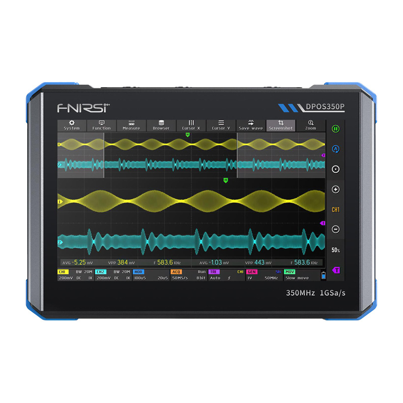 FNIRSI DPOS350P Oscilloscopio Digitale 4-in-1 per E-commerce