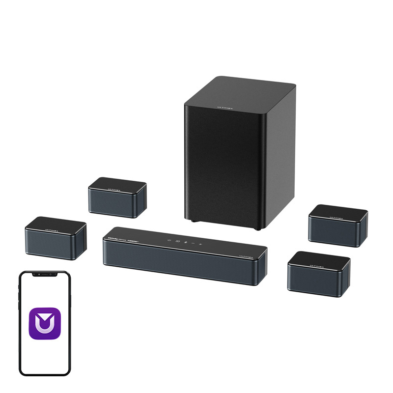 Ultimea Poseidon D80 BOOM Soundbar - Audio Potente per il Tuo Intrattenimento