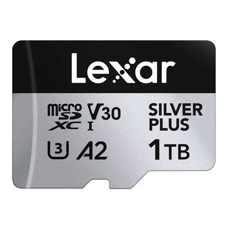 Lexar High-Performance Silver Plus microSDXC 1TB memory card + adapter