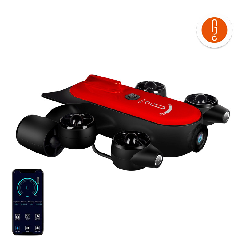 Geneinno T1-Pro 200m 4K UHD Unterwasserdrohne