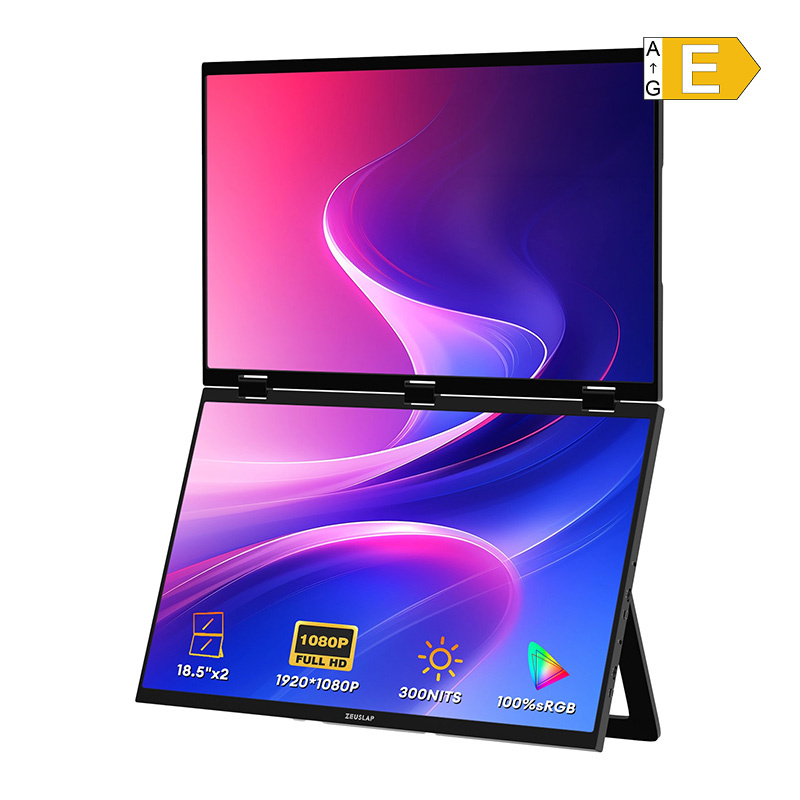 ZEUSLAP Z18W 18" Dual Portable Monitor
