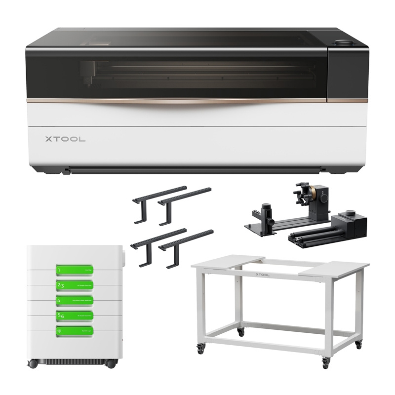 XTool P3 80W Laser Engraving Machine - Complete Kit