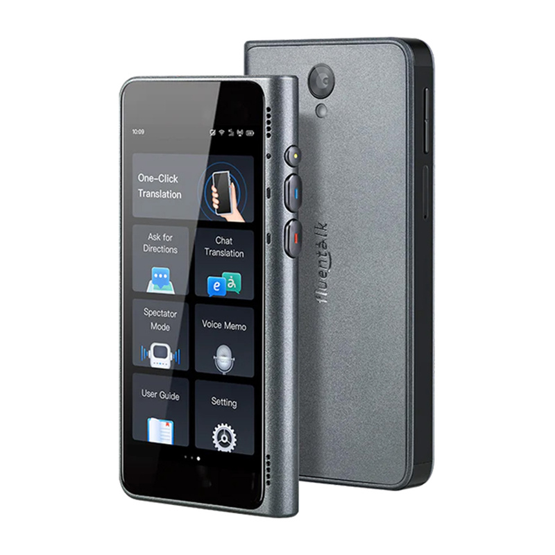 TIMEKETTLE T1 Instant Translator (Gray) - Portable Voice Translator for Travel and Business