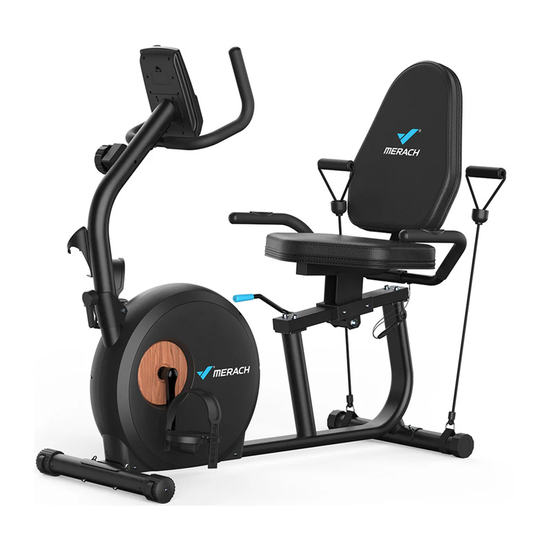 MERACH MR-S23B1-EU Recumbent Bike (Black) - Your Ideal Choice for Home Training