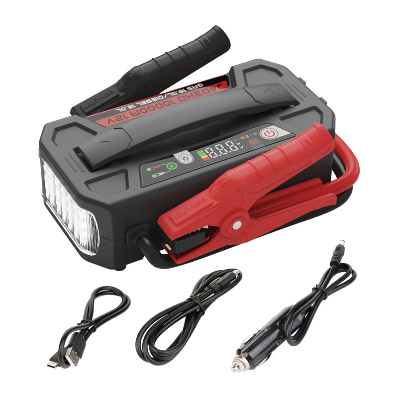LOKITHOR J403HD Emergency Starter, 229.4Wh, 10,000 A - High Power Portable Car Battery