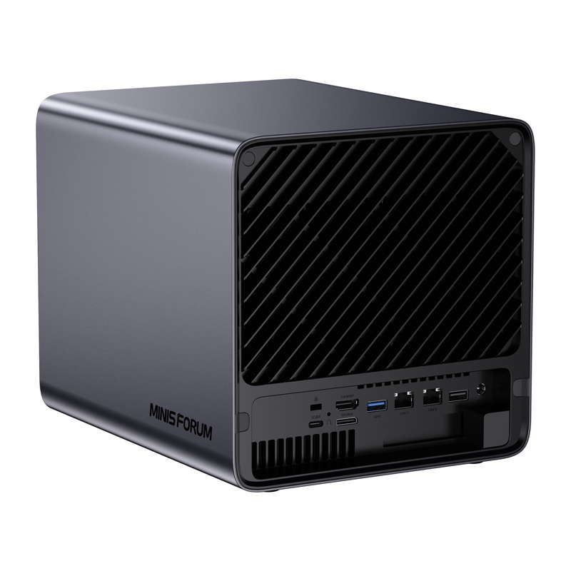 Mini-PC Minis Forum N5 Pro AMD Ryzen AI 9 HX Pro 370, 32GB+128GB SSD