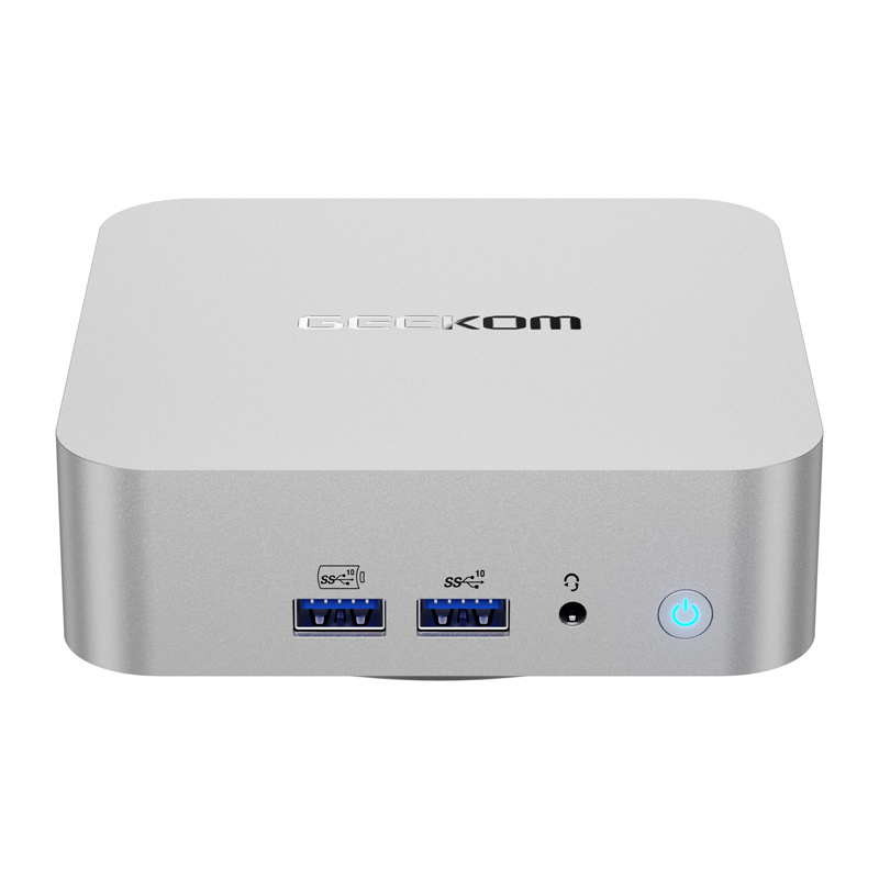 GEEKOM A8 Ryzen 7 8745HS Mini PC 16GB RAM 1TB SSD Windows 11 Pro - Optimized for E-commerce