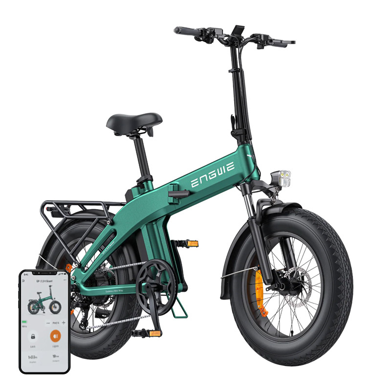 ENGWE EP-2 3.0 BOOST 250W 20" Electric Bike (Green) - Optimized for E-commerce