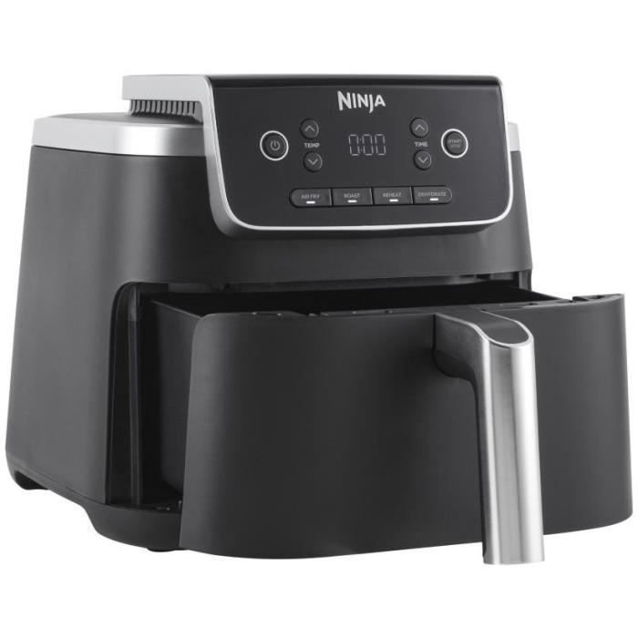 Friggitrice senza olio - NINJA - AF140EU - PRO - 4,7 L - 28,5 x 36 x 26,5 cm - Nero
