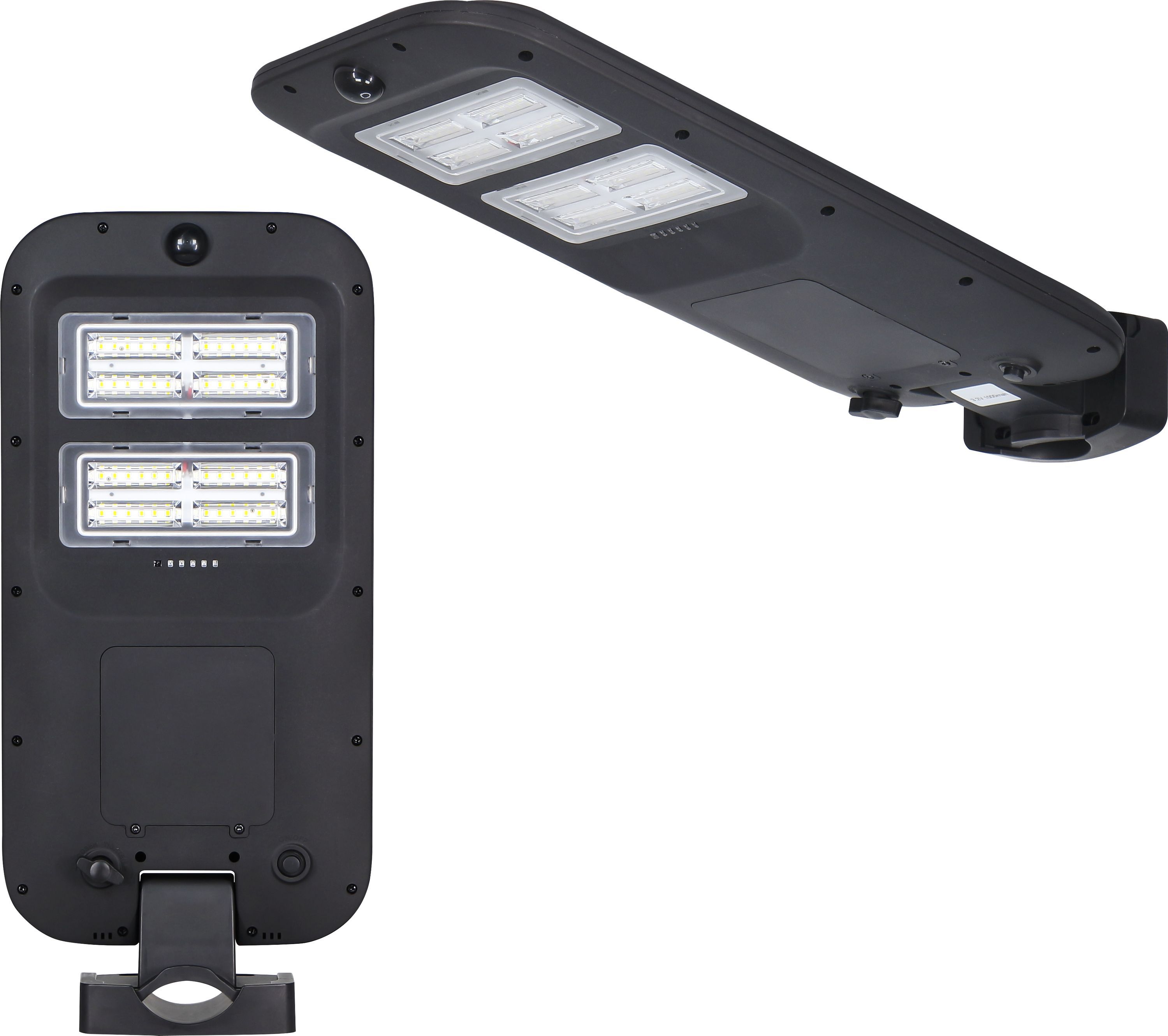Testa lampione solare - GALIX - G2614 - 2000 Lumen - Rilevatore di movimento