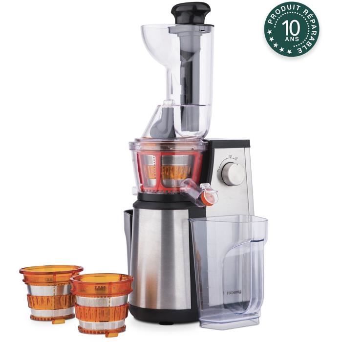 HKoeNIG - GSX22 - Estrattore di succo verticale Vitalice - 1L - 60RPM - 400W
