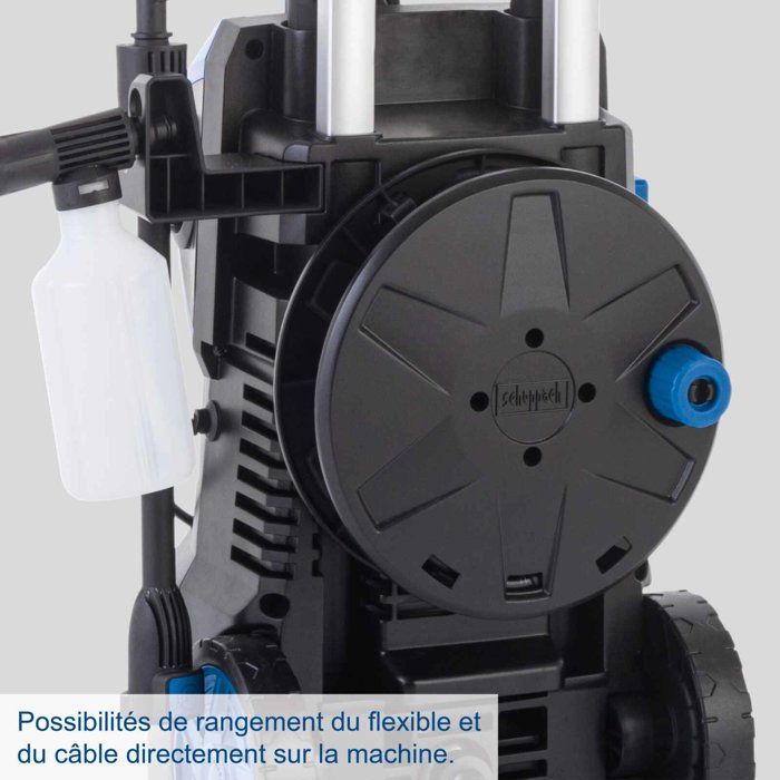 Idropulitrice elettrica Scheppach - SHD 150 - 150 bar - 420 l/h - 1800 W - Con accessori