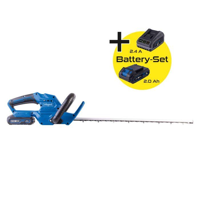 Tagliasiepi a batteria SCHEPPACH C-HT570-X - SET - 51 cm - Batteria IXES 20V 2.0 Ah + caricabatterie