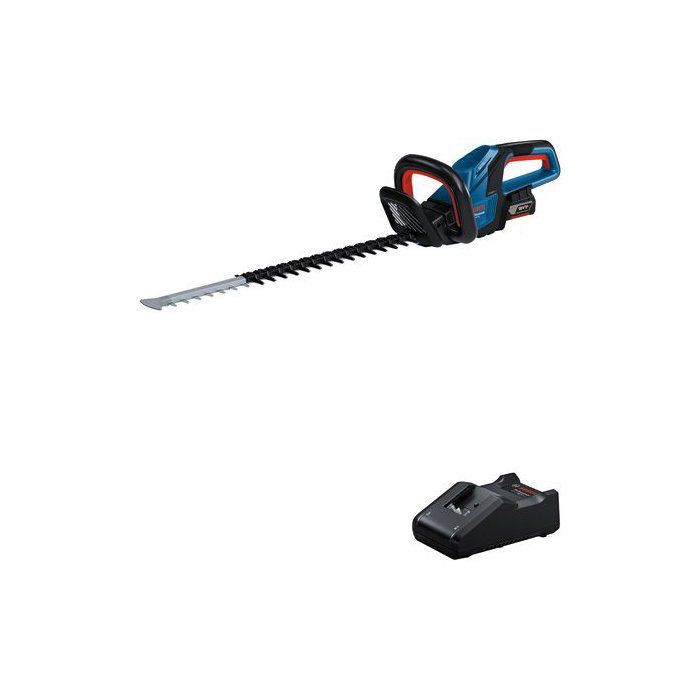 Tagliasiepi a batteria BOSCH PROFESSIONAL - GHE 18V-60 - 18V - 20mm - Batteria GBA 4.0Ah + caricabatterie
