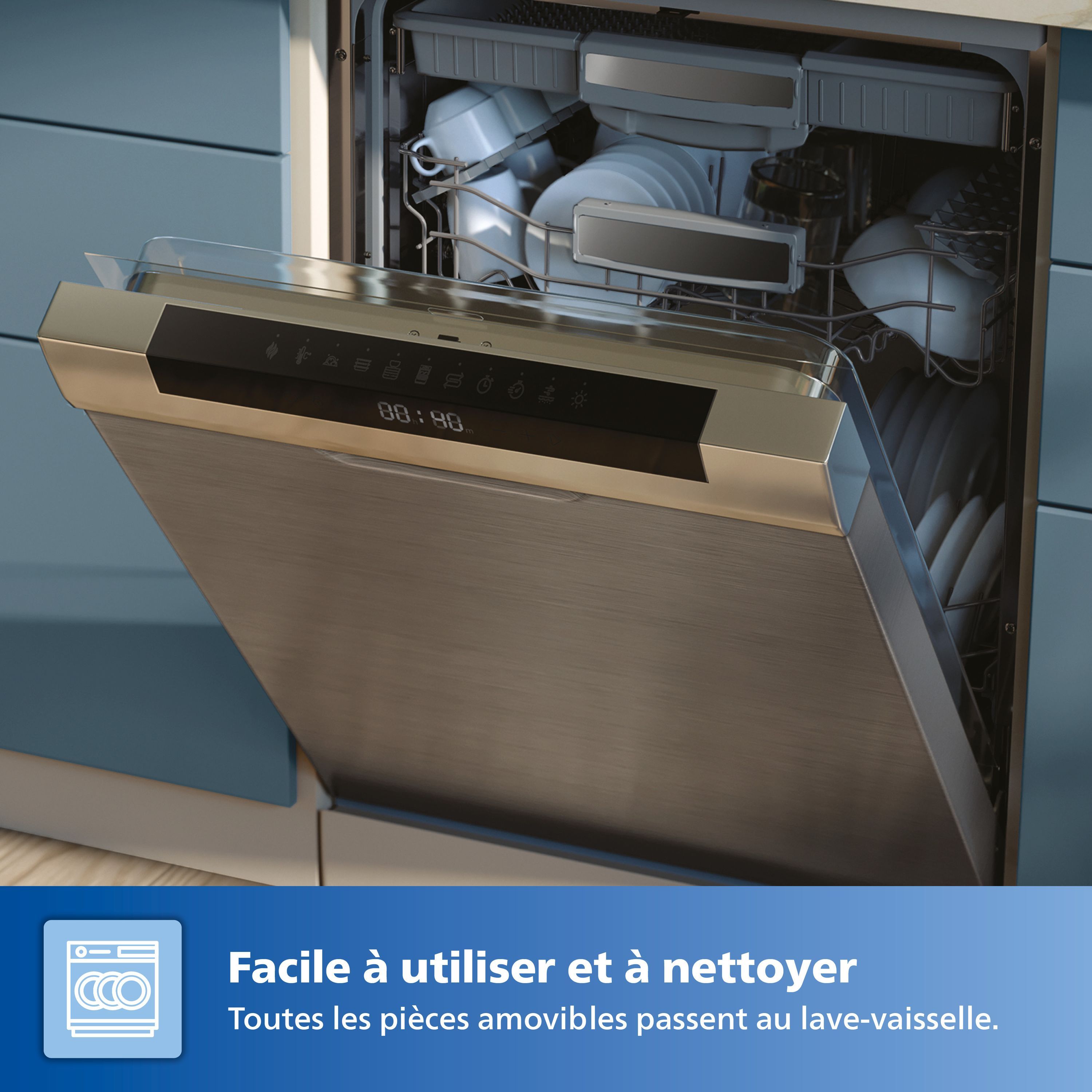 Friggitrice ad aria - PHILIPS - Serie 5000 - connessa - 16 funzioni di cottura - Formato XXL da 7,2 L/1,4 kg