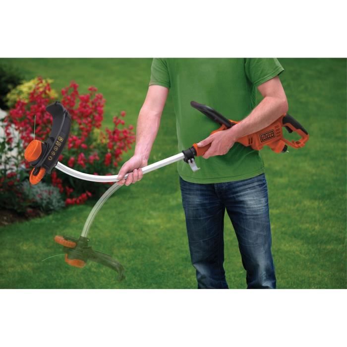 Black & Decker GL7033 Elektrischer Saitenschneider, 700 W, 33 cm
