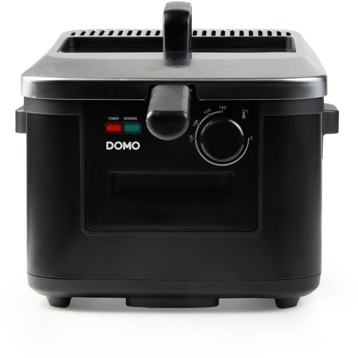 Friggitrice - DOMO - DO545FR - 4 Litri - 2000 Watt - Temperatura Regolabile 130-190�C