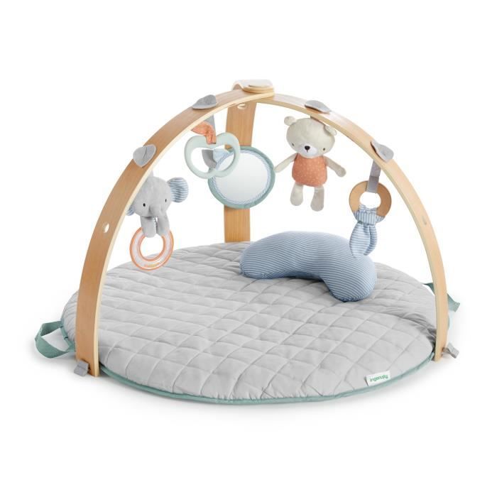Tappetino gioco INGENUITY Cozy Spot � Piumino reversibile Activity Gym - Loamy �