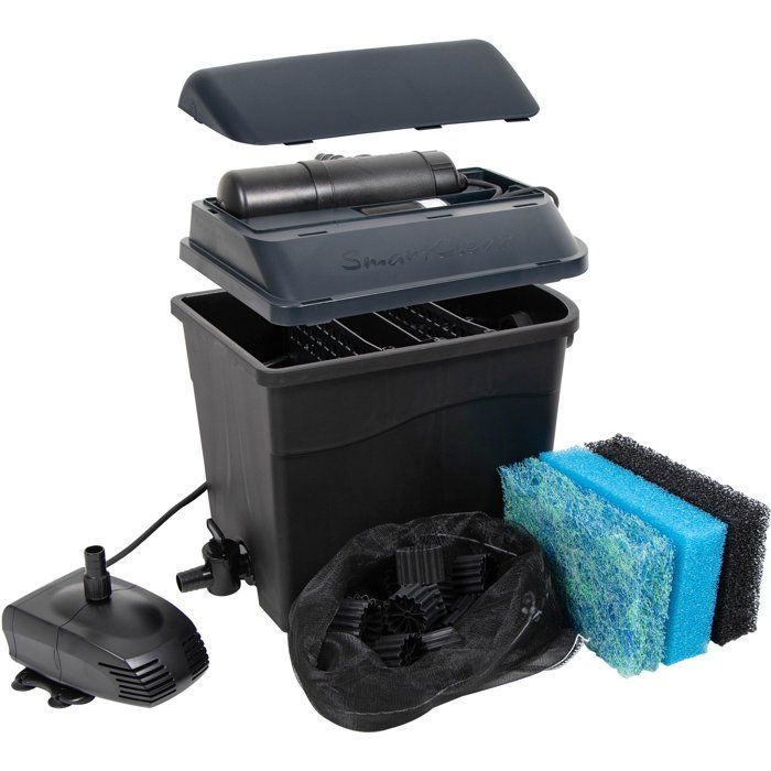 Filtro per laghetto a gravit� - UBBINK - SmartClear 3000 PlusSet - 5W UV-C - pompa proLine 1400 - 1500-3000 L