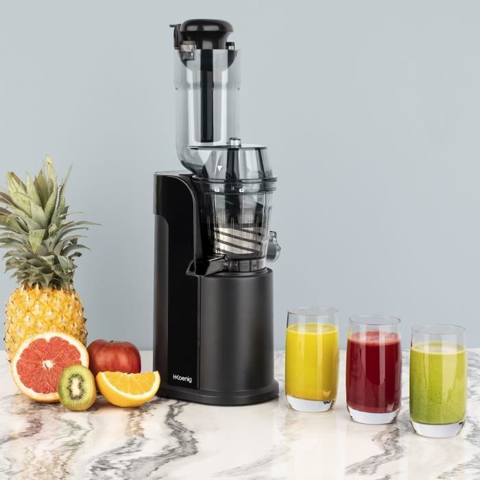 Estrattore di succo - HKoeNIG - GSX16 - 250 W - 0,8 L - Nero