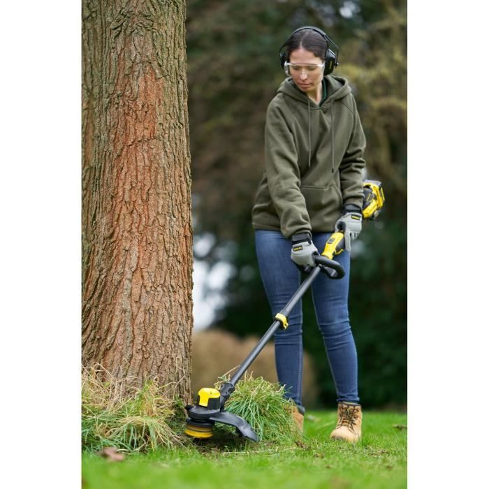 STANLEY FATMAX - DECESPUGLIATORE BRUSHLESS 18V 33CM - Fornito con bobina, caricabatteria e batteria da 4AH