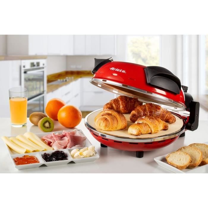 Forno per pizza Ariete Da Gennaro 1200 W Rosso e nero