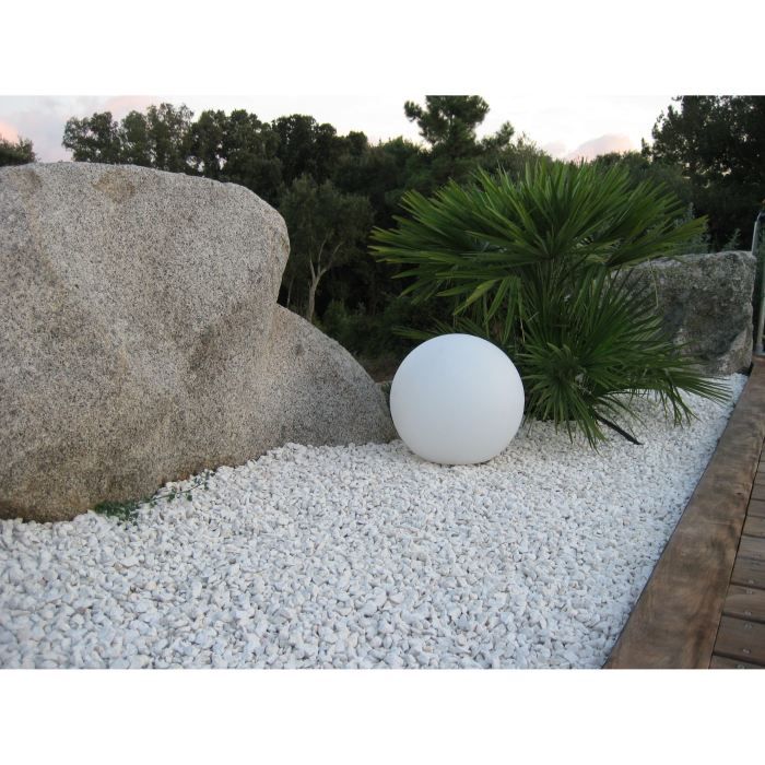 LUMISKY - Sfera filare LED per esterno - bianca BOBBY - base �40cm E27