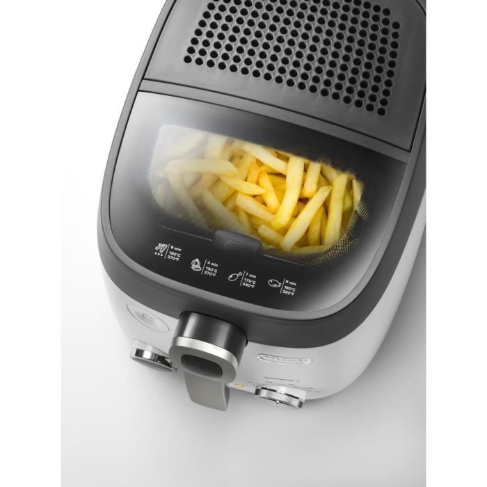 Friggitrice - DELONGHI - FS6067 - 2,4 L - 1700 W - 41,5 x 29 x 26 cm - Grigio / Nero