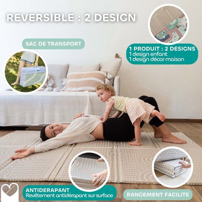 Tappetino attivit� XXL - BEABA - Play Life - Arco