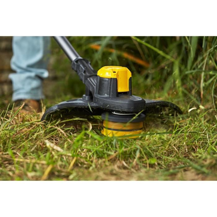 STANLEY FATMAX - DECESPUGLIATORE BRUSHLESS 18V 33CM - Fornito con bobina, caricabatteria e batteria da 4AH