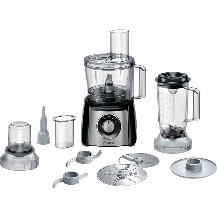 Robot da cucina multifunzione - BOSCH - MultiTalent3 MCM3PM386 - Nero / Acciaio inox spazzolato