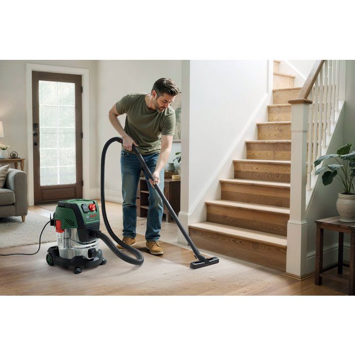 Aspirapolvere universale BOSCH - PAS 20-220PRS - 1300W - 65 l/s - Serbatoio 20L - 220 mbar