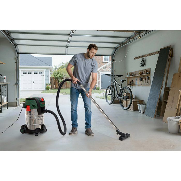 Aspirapolvere universale BOSCH - PAS 30-240PRS - 1300W - 67 l/s - Serbatoio 30L - 240 mbar