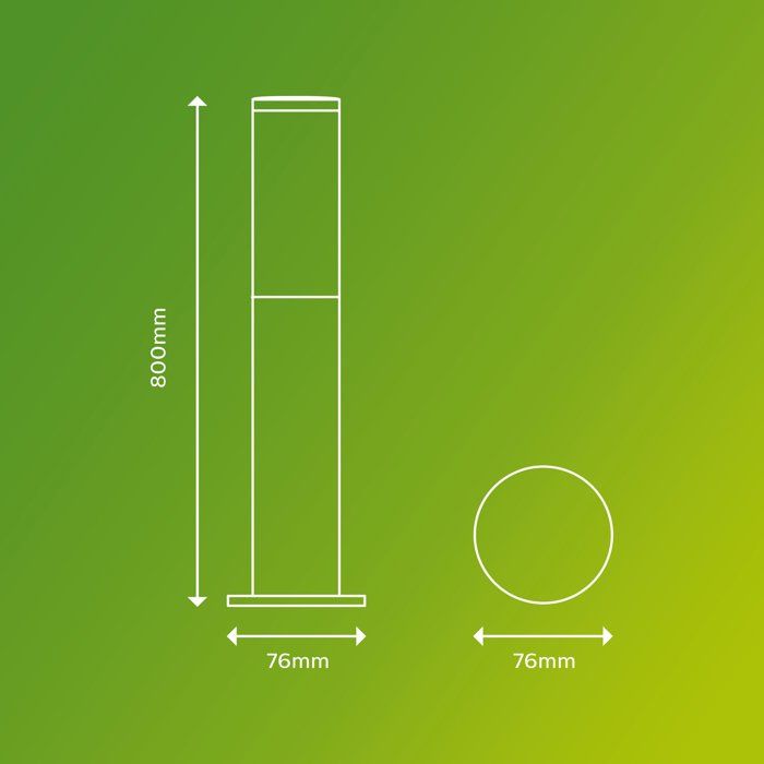 Philips Potelet Utrecht - 20W - Anthrazit