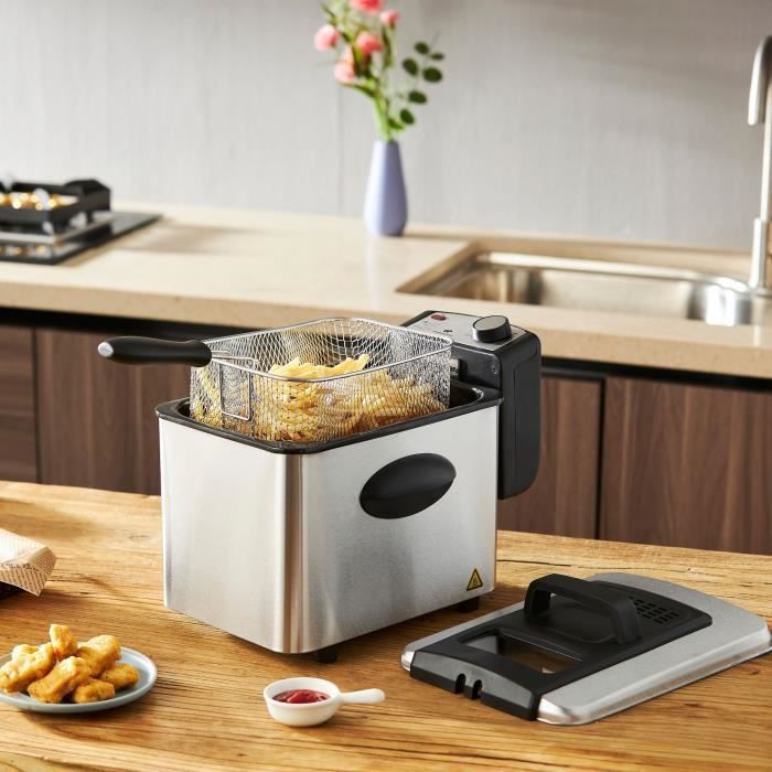 Friggitrice 4 Litri CONTINENTAL EDISON CEFR4IX3 - 2000W