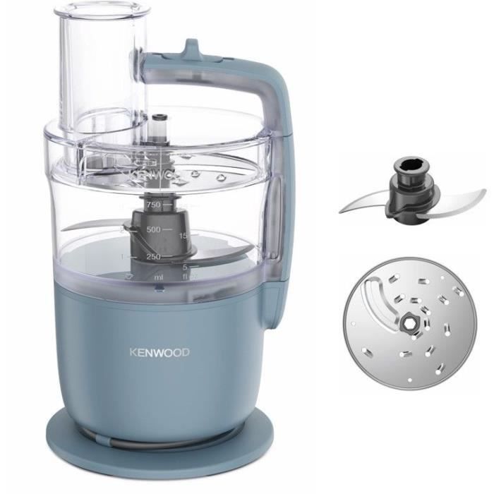 Robot multifunzione KENWOOD FDP22.000GY - 1 velocit� + Pulse - 650W - vasca 1,3L + accessori