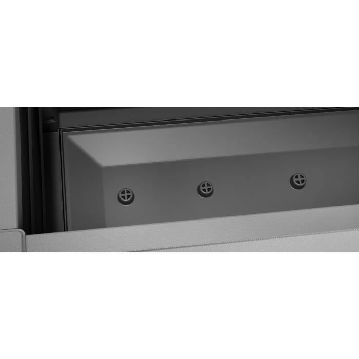 Fioriera Ethica rettangolare 80 cm con traliccio tortora